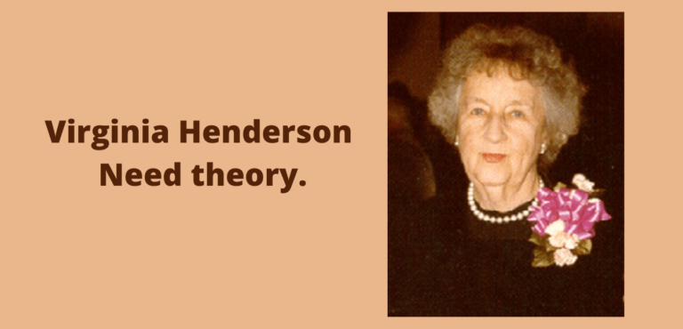 Virginia Henderson Need Theory
