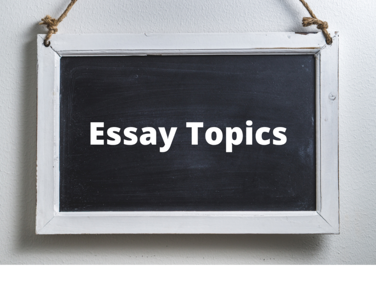 Essay Writing Topics About Anything