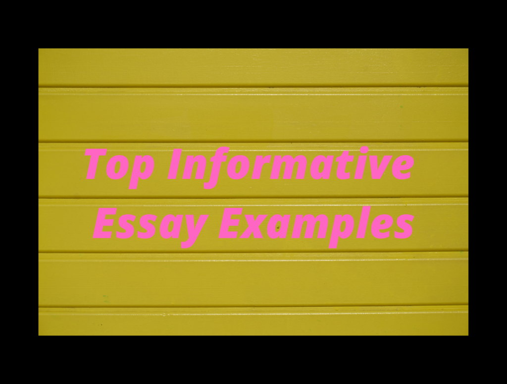 examples of an informative essay introduction