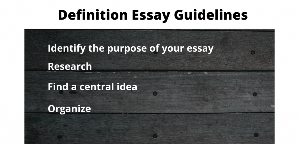 introduction definition essay examples