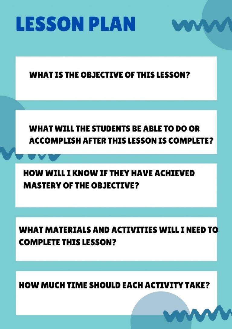 Objectives of a Lesson- A Definitive Guide