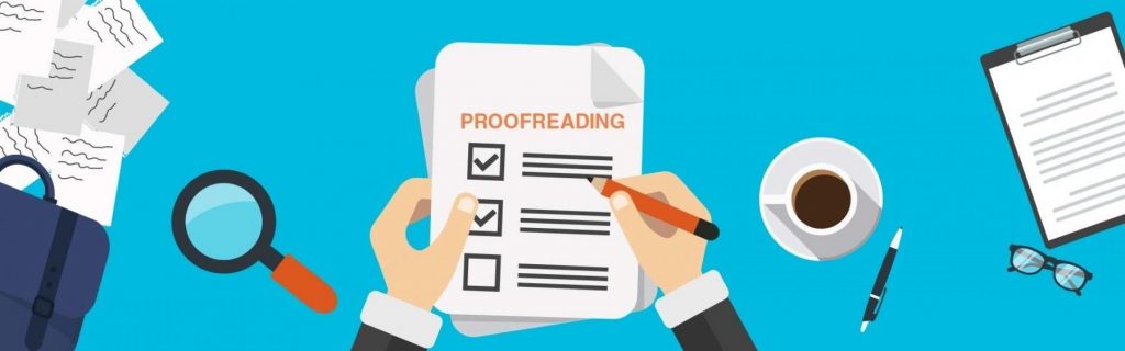Proofreading services