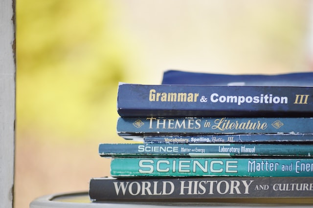 Grammar and composition books